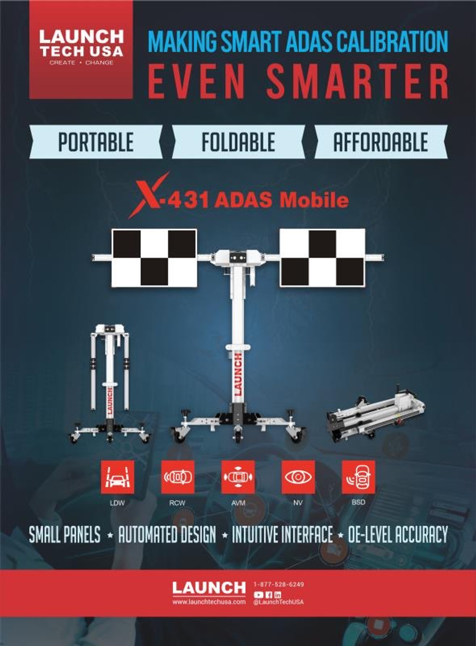 Launch USA ADAS Mobile Calibration Package (301250047) JB Tools